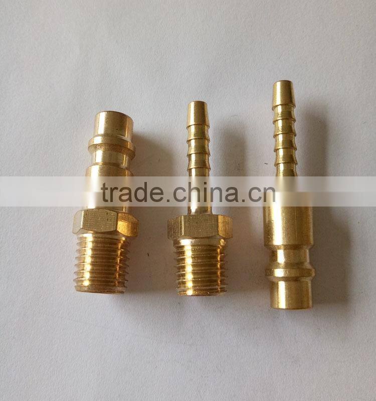 1/8''-1' brass german type quick hose connector or male connector