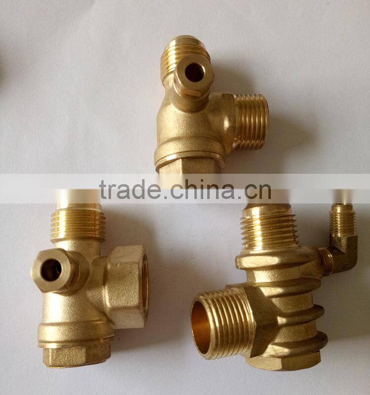 brass one-way valve , non-return valve for air pump / air compressor