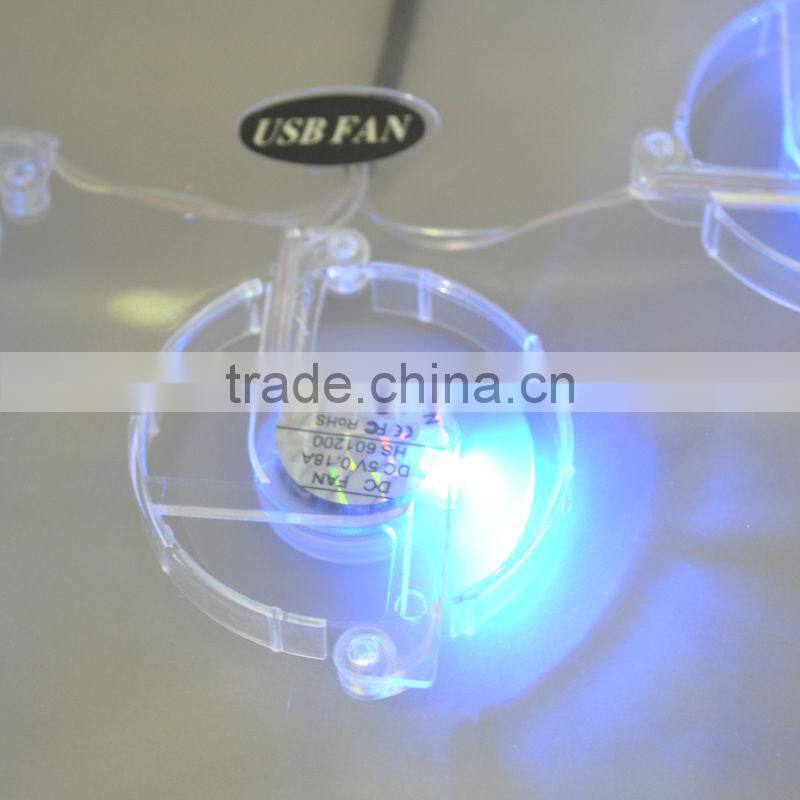 aptop cooling pad with 3 fan led ligh stock products