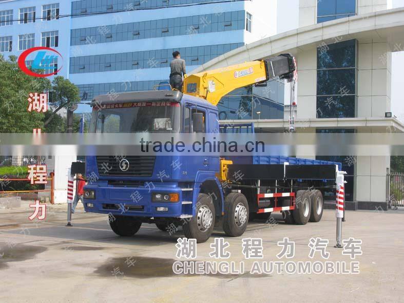 Shacman Truck Mounted Crane, 20 tons truck with crane