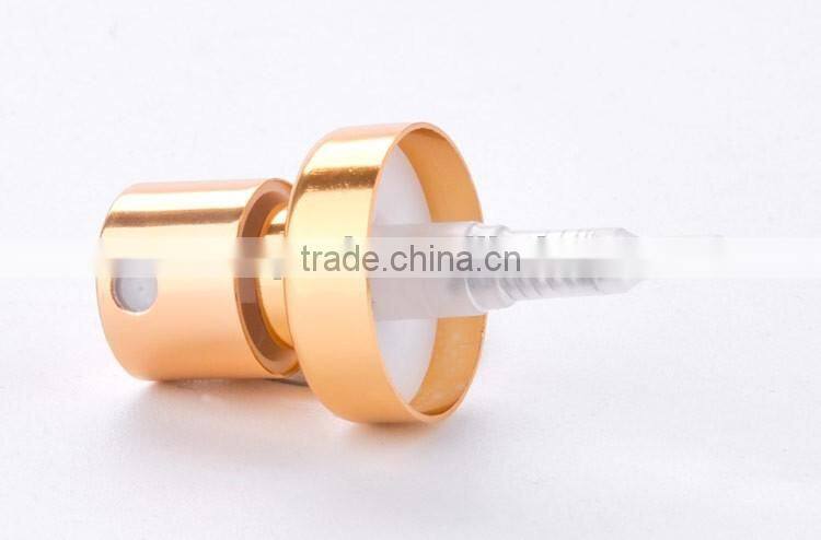 New cosmetic bottles spray aluminum fine mist sprayer