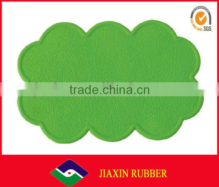 Morden colorful silicone red bath pvc/rubber mat JX-55079