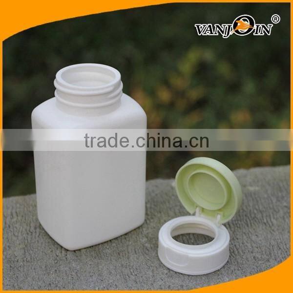 150cc Rectangular HDPE Pharmacy Containers with Easy Open Lid
