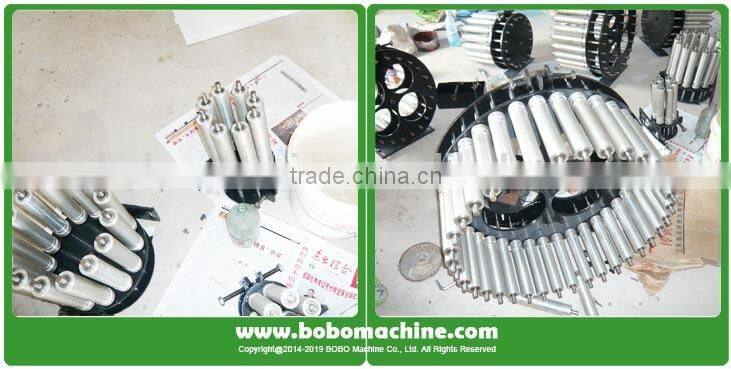 Aluminum flexible air duct machine