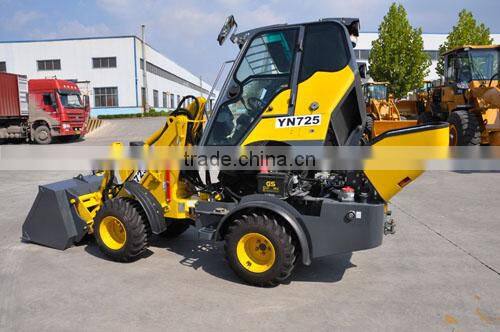 Hot sale mini wheel loader Model YN725