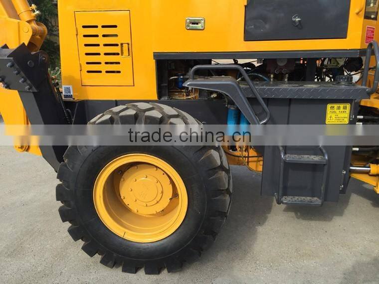 Backhoe Wheel Rock Loader with 2500kg