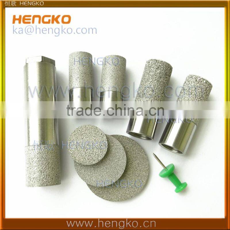 sintered porous stainless steel air filter housing