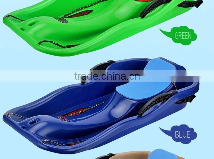 Snow Sled with rope and brake