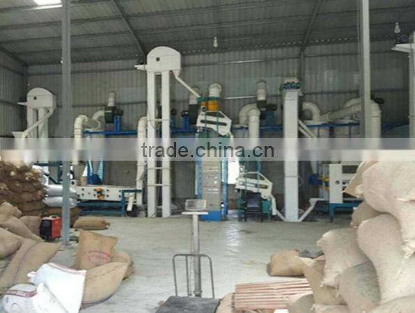 Garbanzo beans cleaning plant for Latin America with low price