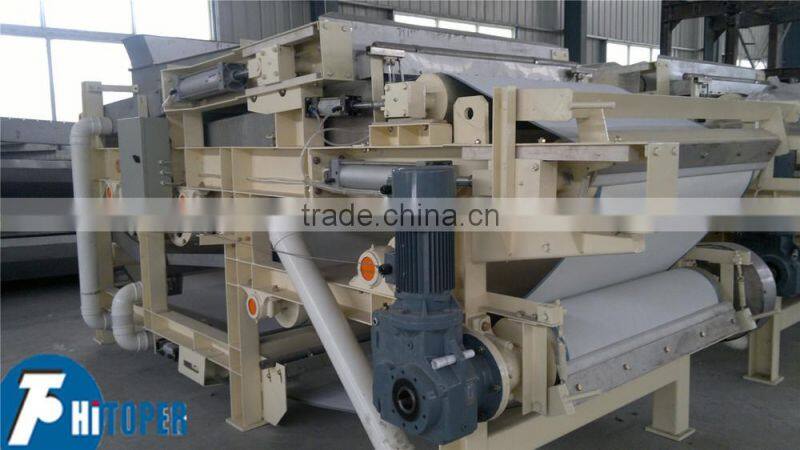 Water purification systems for home slurry of the belt filter press