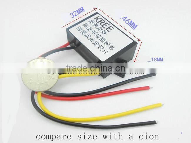 24V 12V buck switch turn 12V 36V 48V car power converter switch 12V2A DC-DC step-down module