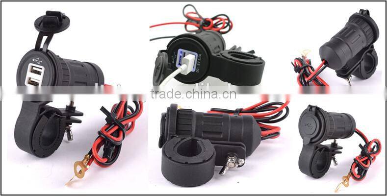 Double USB charger for car