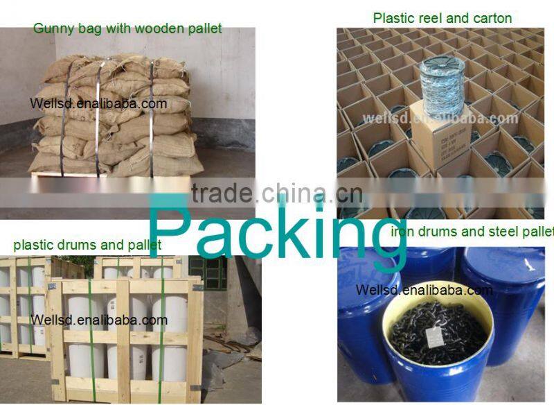 White Color Steel Weld Link Chain galvanized chain