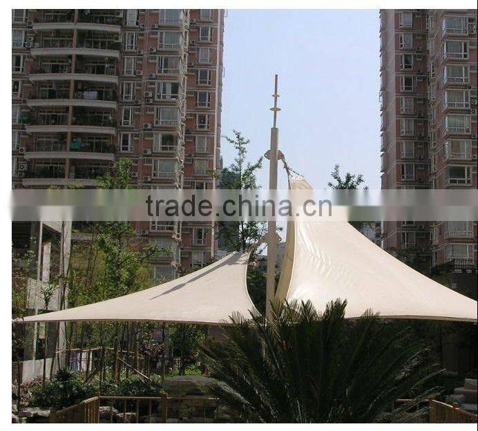 steel structure polycarbonate hollow coated car shed/canopy/garage NEW!!!