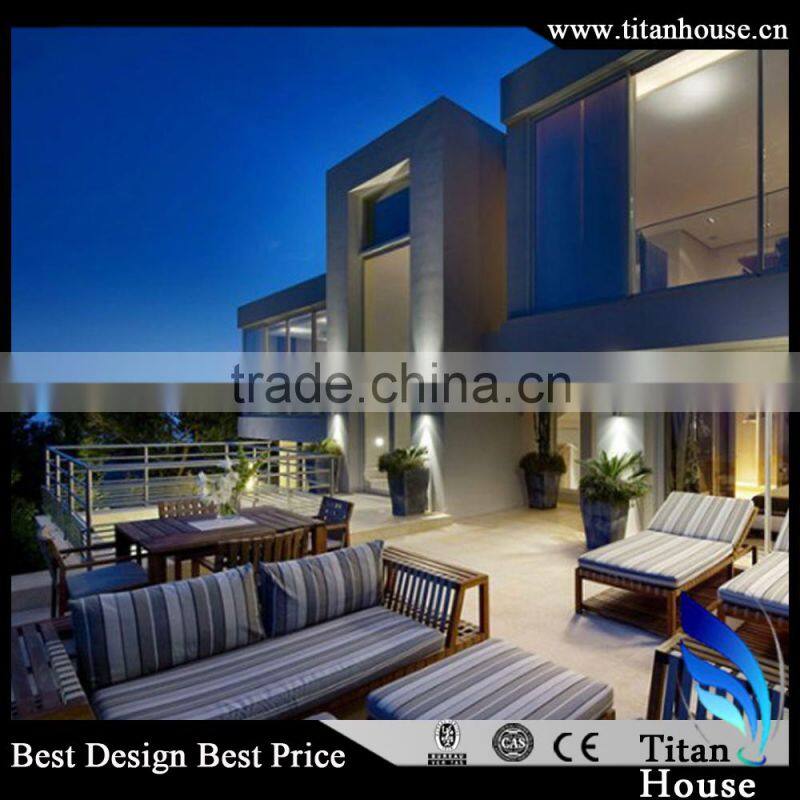 Modern Designed Light Steel Building for Vacation Prefab Buildings