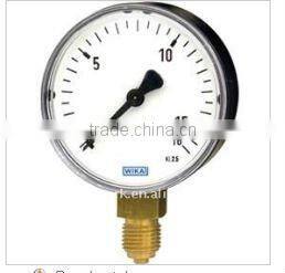 Bourdon tube pressure gauge