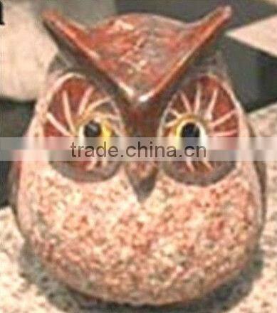 animal carving,owl statue,stone owl sculpture