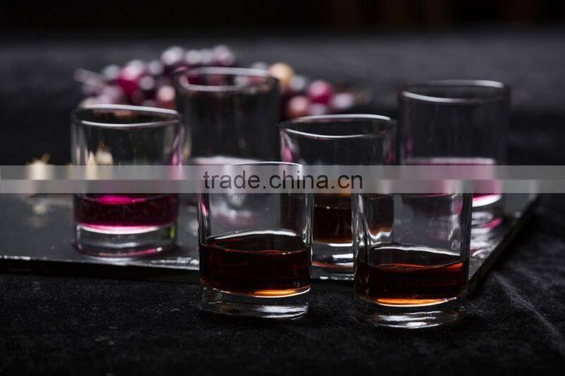 250ml clear glass wine glass cup shot cup