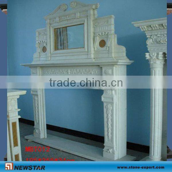 Newstar produce the marble fireplace