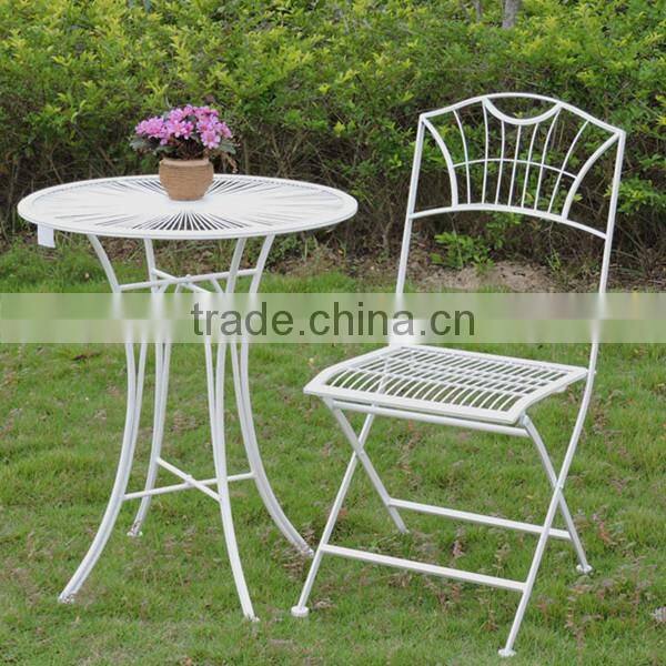 outdoor newest design metal lady coffee table