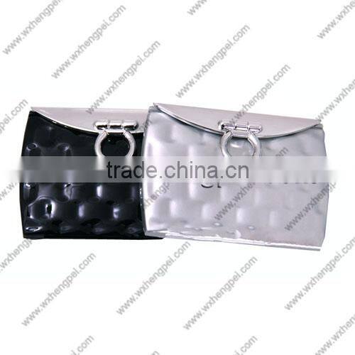 Wedding money bag type portable folding mirror