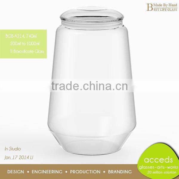 Unique Shaped Promotional Home Decor Coffee Milk Jar