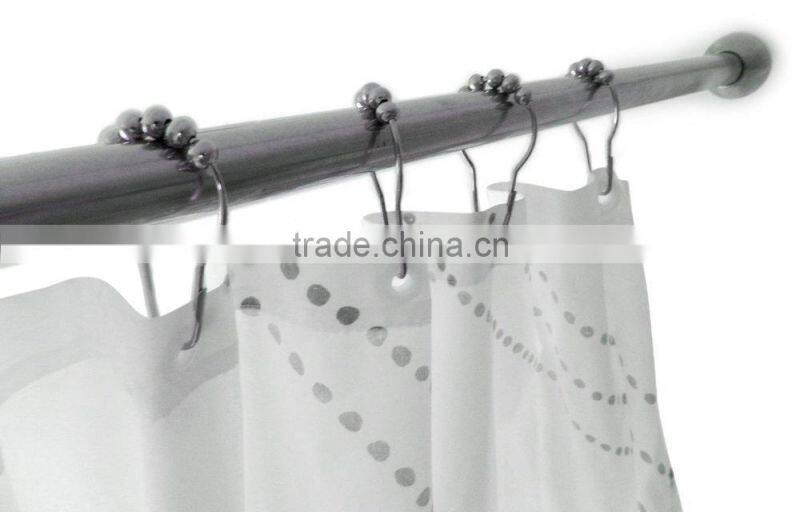 Shower Curtain Rings/Hook Hangers on Bath Rod & Curtains