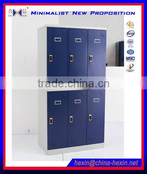 Custom colorful metal or steel long locker large storage locker for changing room