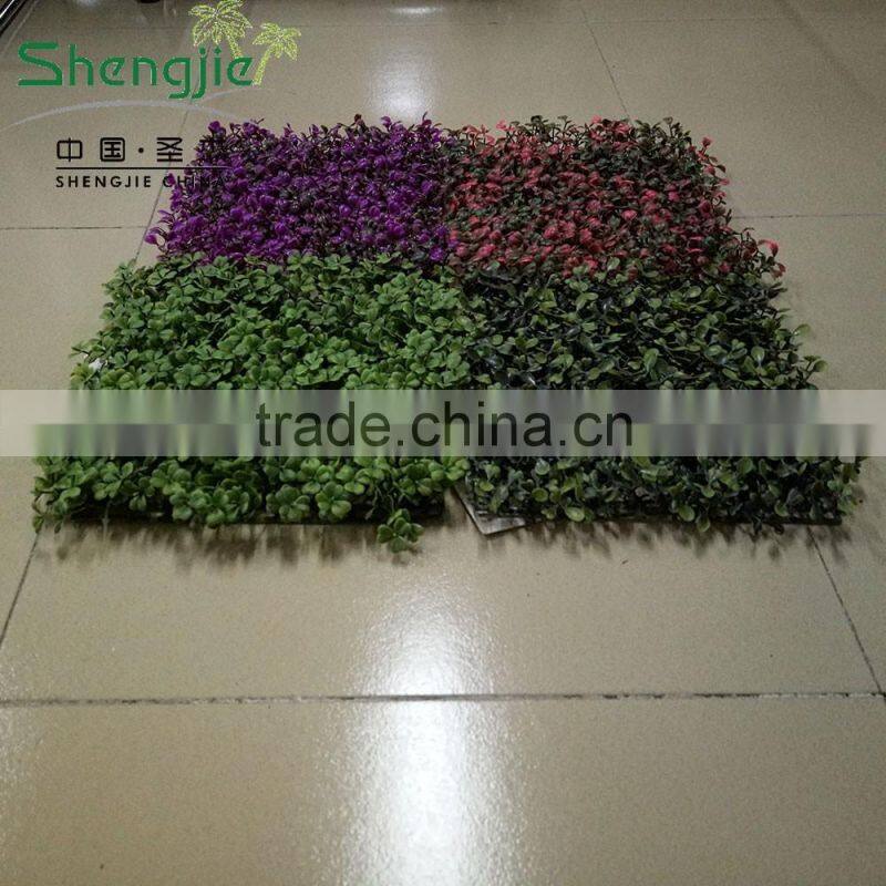 outdoor and indoor decorative artificial grass boxwood fence