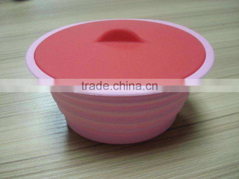 Silicone Collapsible Pet Bowl Outdoor Feeding Food Drink bowl