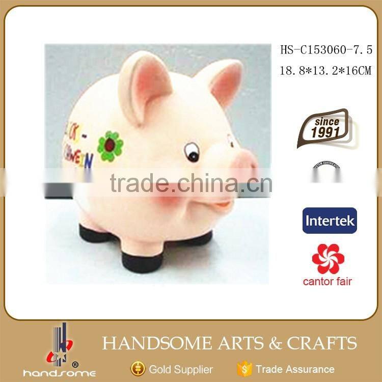 Small Kids Gift Cheap Ceramic Piggy Coin Saving Boxes Money Bank