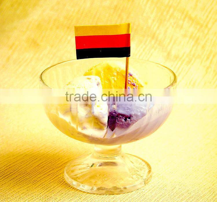 Cold Drink milkshake Ice Cream glass Cup or Bowl with stand