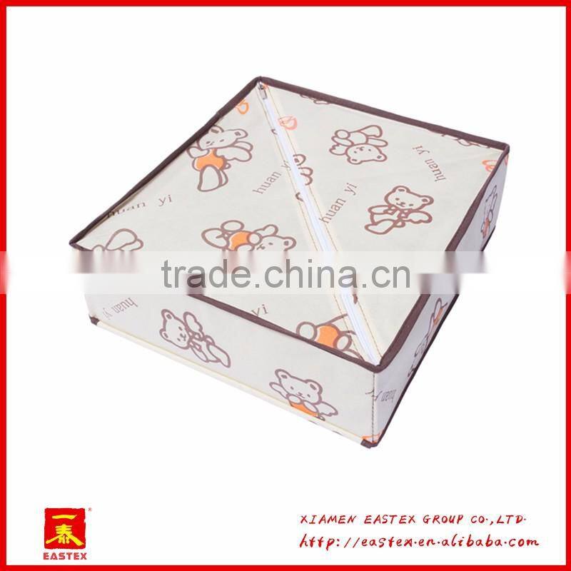 High quality non-woven 9 grid socks/bra/briefs storage Box