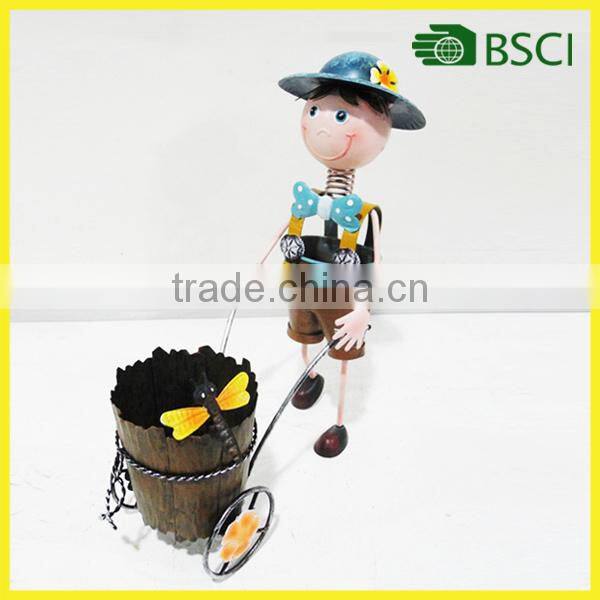 Garden series metal display stand home decoration handmade