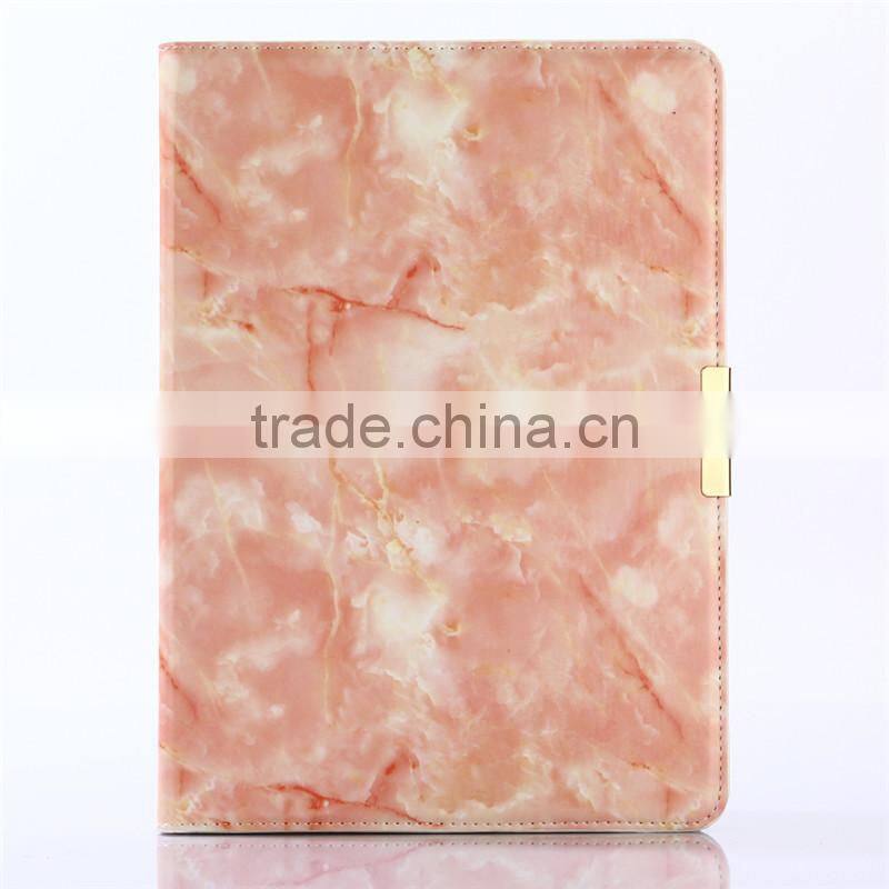 Noble design high quality marble PU card bumper/pocket cell phone case for Ipad 5,6,7,8