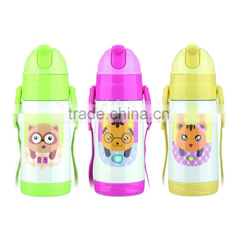 baby bottle kids stainless steel shaker school water bottle