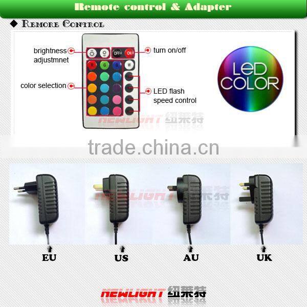 Rechargeable LED outdoor decorative tree light / color flashing LED light bar decoration