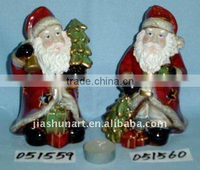 Ceramic Santa