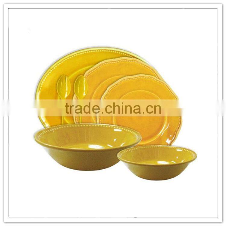 4pcs/ 16pcs tableware with melamine plate/ bowl/ cup mug dining table set service, pakistani melamine dinner ware