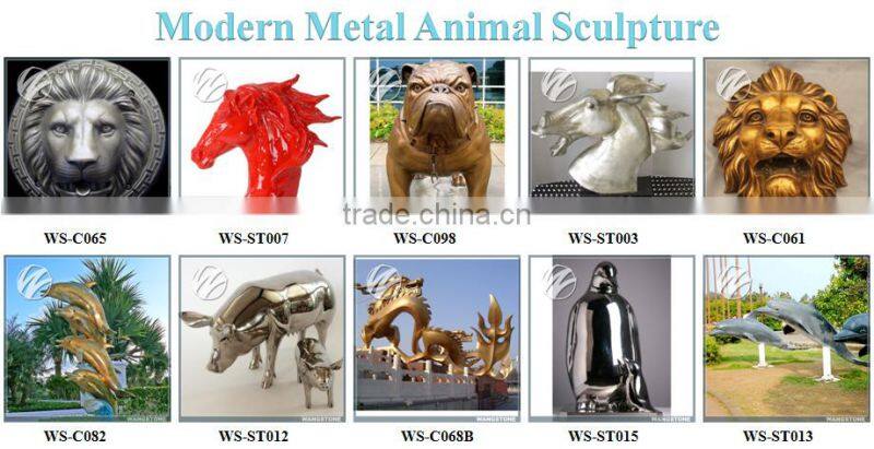 Life size animal brass elephant statues