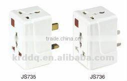female to male electrical europe plug adapter