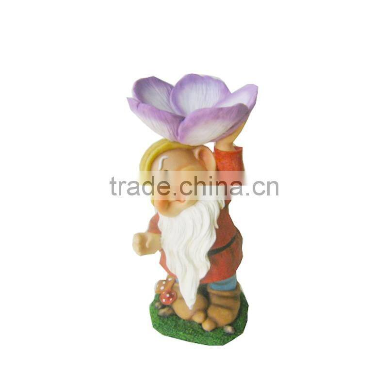 Resin Welcome Garden Gnomes