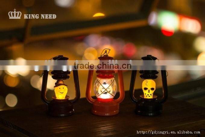 plastic led warmwhite lighting small lantern Halloween decorations