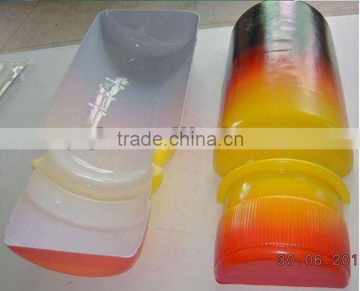 oil spout vacuum forming suction beverage advertising display stand