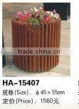 Solid wood park & street beautiful flower planter box (HA-15507)