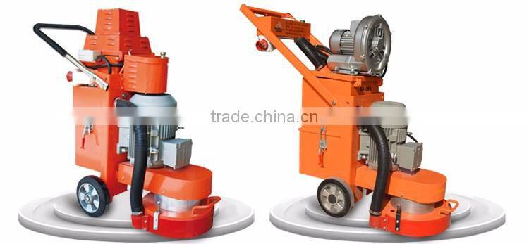 Single disc marble floor polishing machine