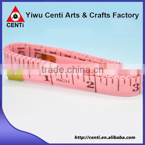 Wholesale 1.2*150cm 60" Soft Custome Logo Sewing Tailor Metric Inch Cloth Tape Measure