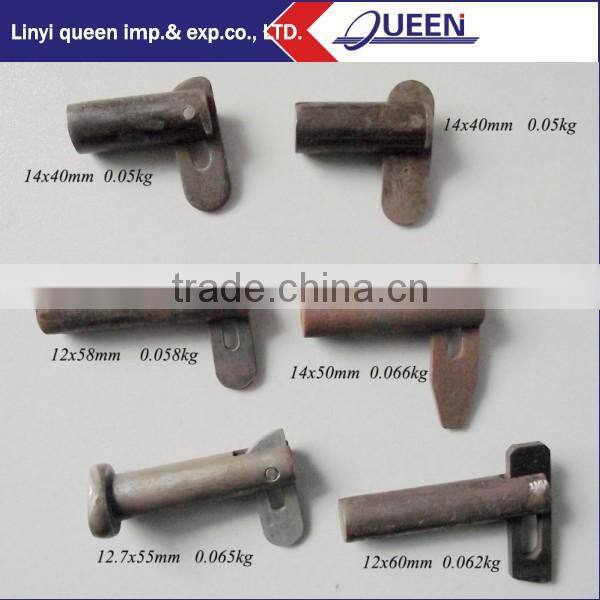 40mm*11mm 0.032kg steel flip lock pin for frame scaffolding