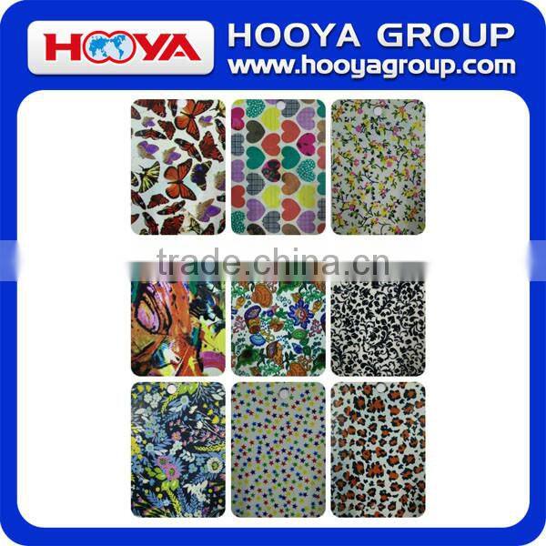 Metal floral stapler with flower print for gift