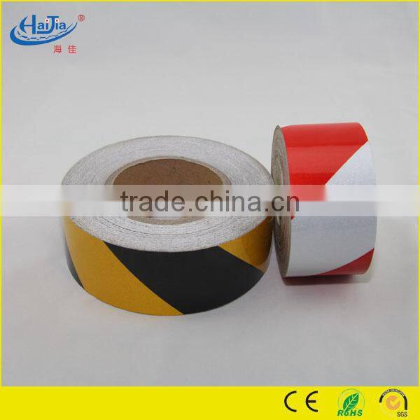 Hot sales high visibility grade light reflection /glitter warning/sign tape